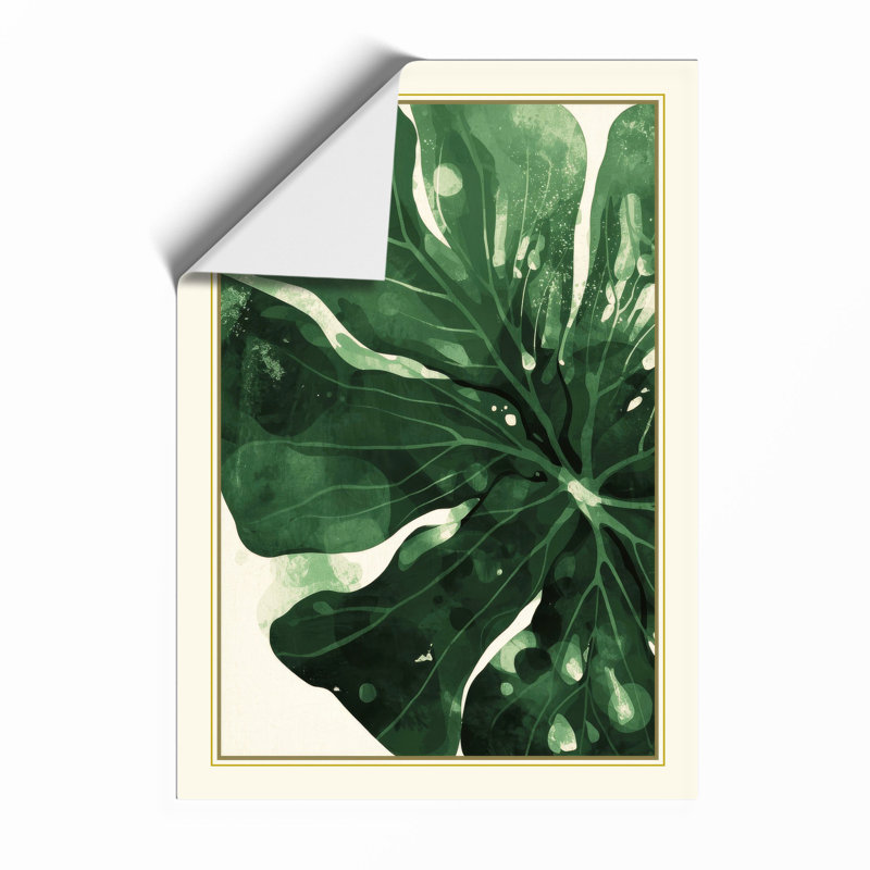 Tropical Foliage Study Botanical - Print, Unframed, A1 - 84.1 x 59.4 cm