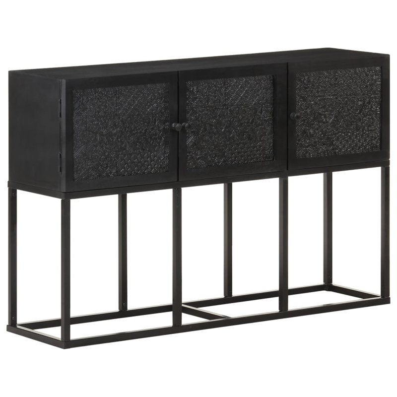 Buffet buffet avec rangement Shatzer, Noir
