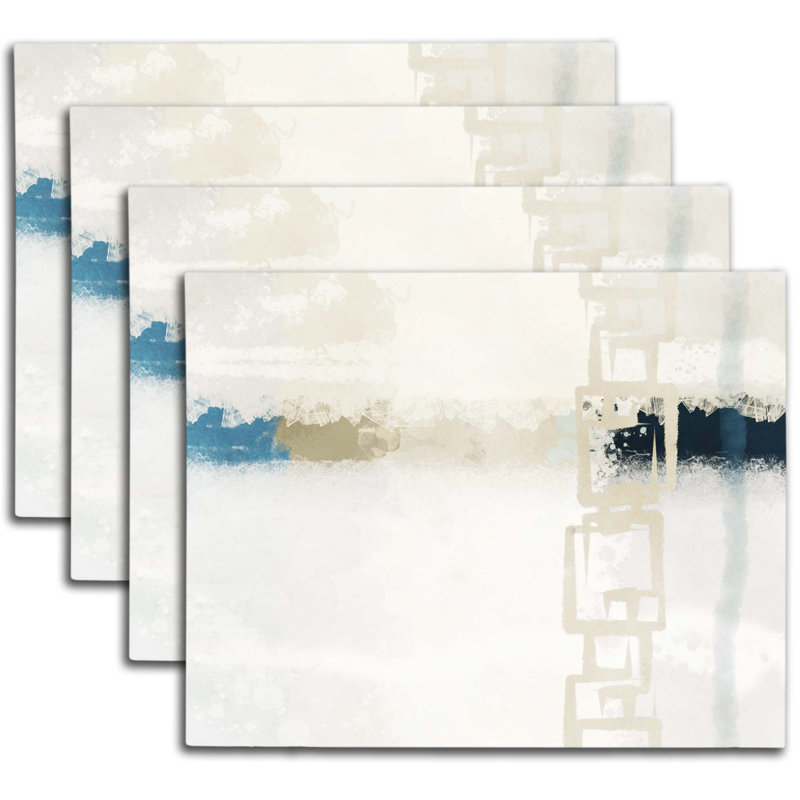 Napperon abstrait en polyester