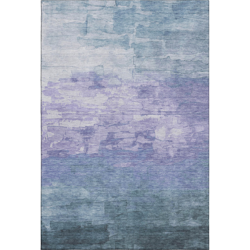 Premium Machine Washable Elize AMF1465 Stripes Rug, Rectangle 2'6" x 3'10"