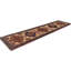 Tapis oriental unique à motif géométrique crème 2 pi 5 po x 9 pi 5 po