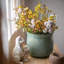 Vase de table en verre fait à la main Sighrith-341804748