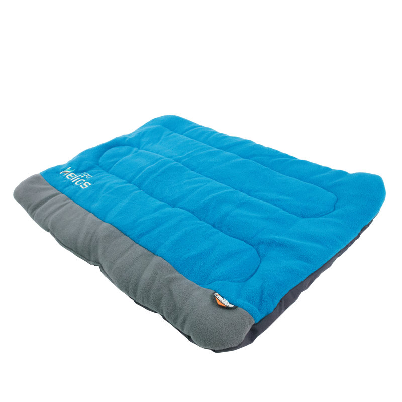 Lit pour chien pliant pour chien Helios Combat-Terrain, Moyen (l 31,5 po x P 23,6 po x H 4 po), bleu