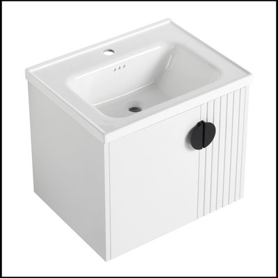 Ensemble de meuble-lavabo simple avec plateau 23,80 Rennell