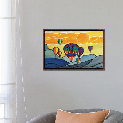 Hot Air Balloons by Rachel Olynuk - Gallery-Wrapped Canvas Giclée on Canvas