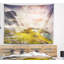 Tapisserie de mélange de soleil sur le piani avec accessoires suspendus inclus-28489670