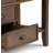 Redmond 54"W Solid Wood Storage Console Table with 4 Center Drawers and Open Shelves-2080893896