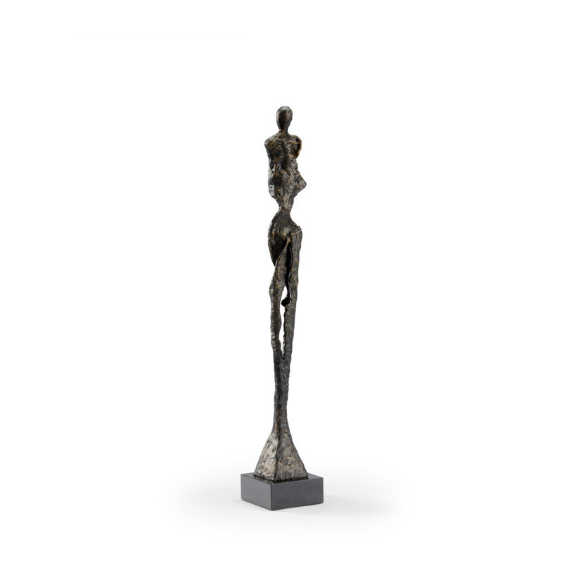 Frederick Cooper Statue, 33.5" H x 5.3" W x 5.3" D