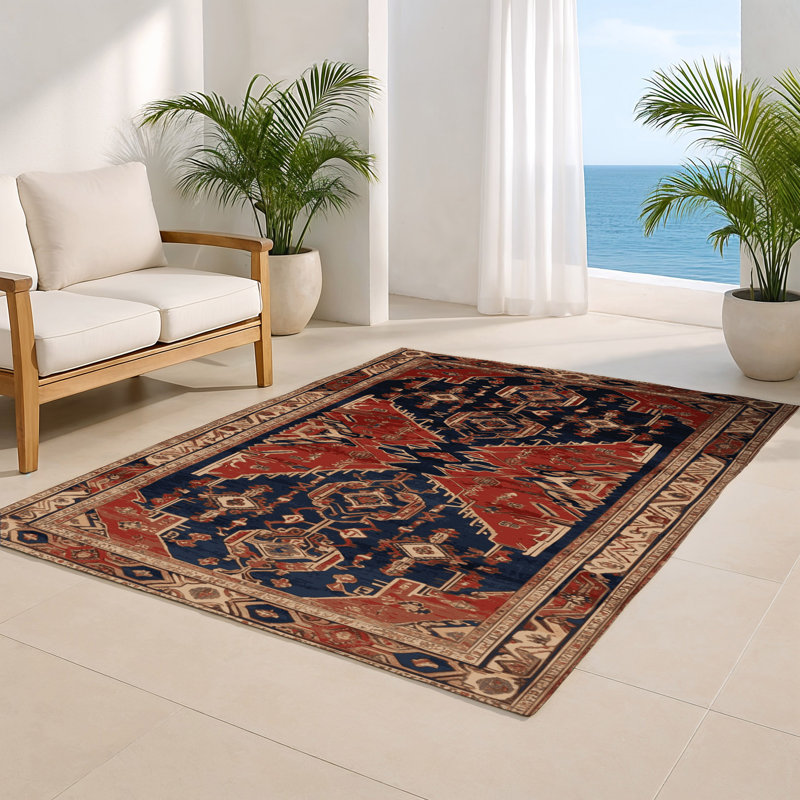 Tapis intérieur et extérieur ArtDeco, Rectangulaire 2 pi x 3 pi