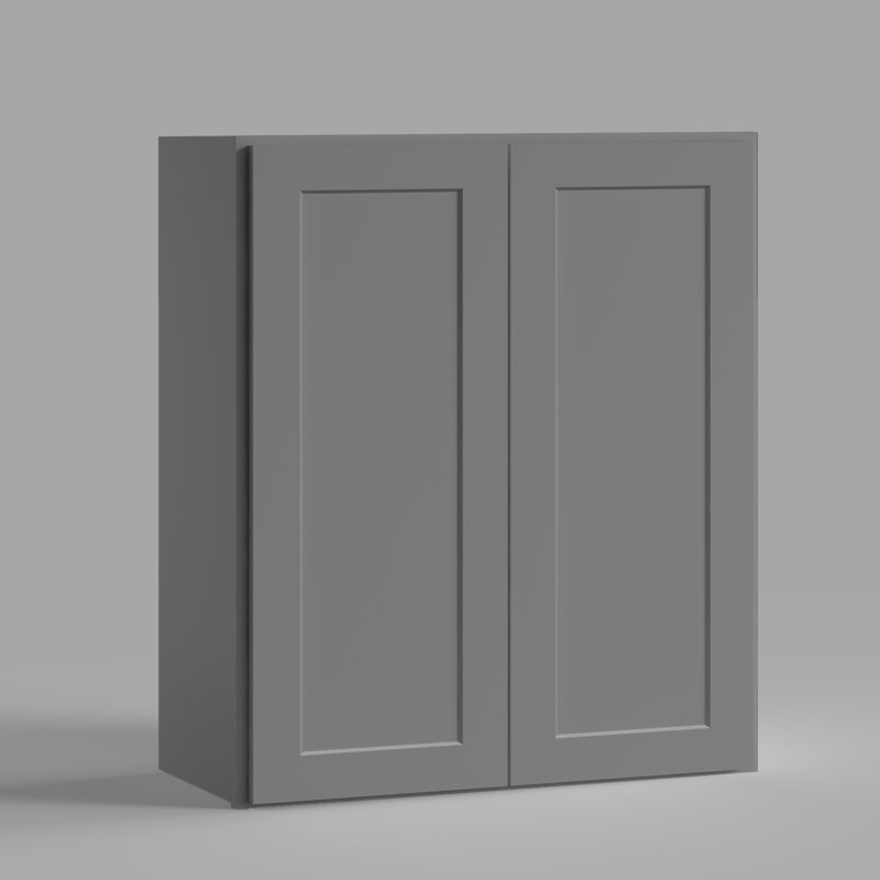 Armoire de cuisine murale avec tablettes réglables l 30 po x H 36 po x P 12 po, L 30 po x H 36 po x P 12 po