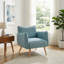 Yadkinville Upholstered Soft Touch Fabric Armchair-123627408