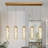 Creswell 5 - Light Kitchen Island Square / Rectangle LED Pendant