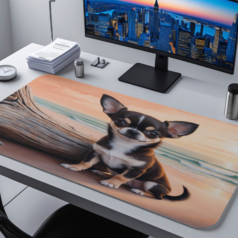 Polyester Desk Pad, 23.6x13.8