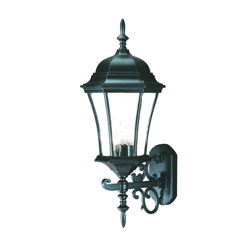 Francesca Lane Wall Light, Matte Black