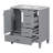 Contemporary Bathroom Vanity Cabinet With Sink, 1 Soft Closing Door And 3 Drawers-867726472
