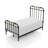 Metal Spindle Bed-512787289