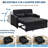 3-in-1 Sofa Bed with USB Charging, Convertible Futon Sleeper Couch for Small Spaces & RV-2139782371