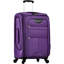Valise extensible mauve 3P - Valise avec poignée 3 pièces
