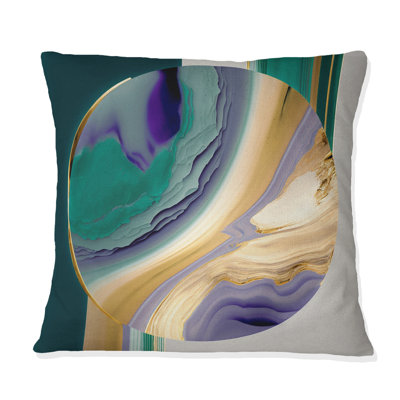 Coussin Bold Expression Art II - Abstract Spirals