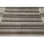 Tapis neutre de style Gabbeh 5 x 8 avec un motif tribal complexe