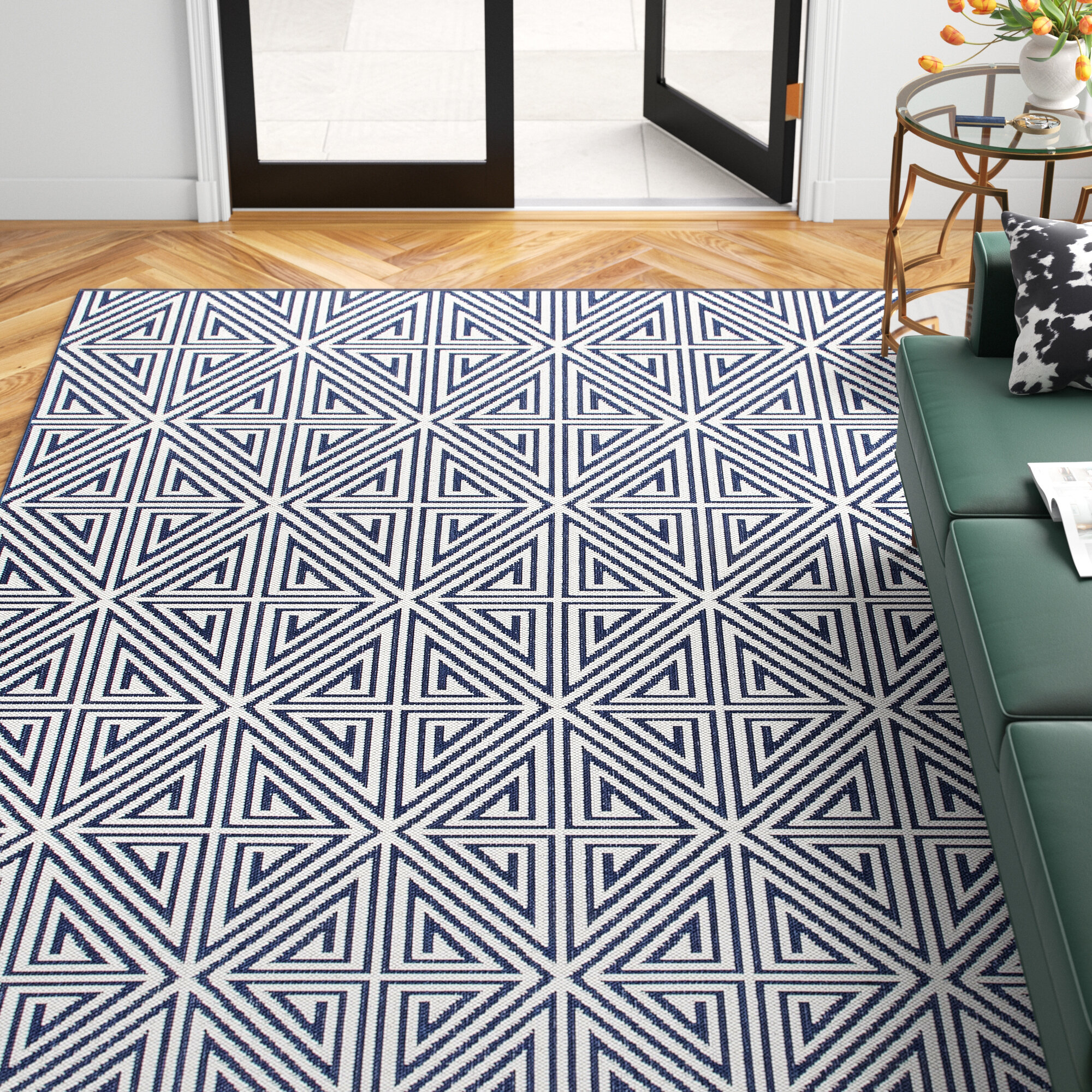 Etta Avenue™ Tyron Animal Print Indoor/Outdoor Rug & Reviews