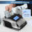 Money Counter Machine With Value Count, UV/MG/IR/MT/DD Counterfeit Bill Detection, Dollar Euro Cash Counter With Count/Add/Batch/Auto Modes, External LCD Display