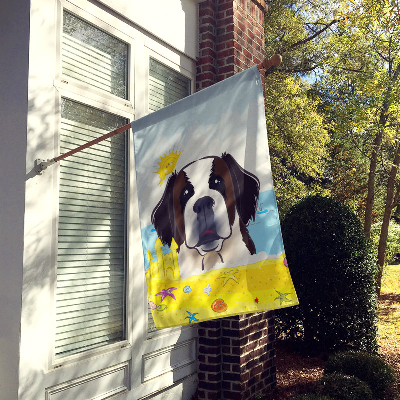 Drapeau de maison 40 po x 28 po Batchelder, Saint-Bernard