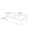 Table basse moderne avec rangement rectangulaire-129991060