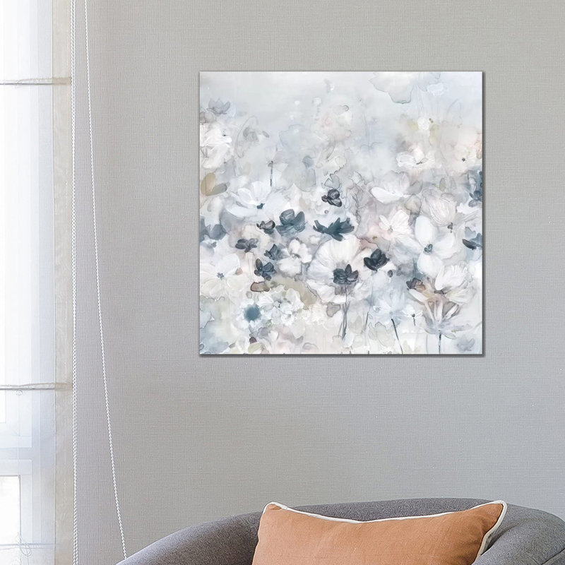 «Dreamy Fields» par Carol Robinson - impression sur toile tendue, H 12 po x l 12 po x P 0,75 po