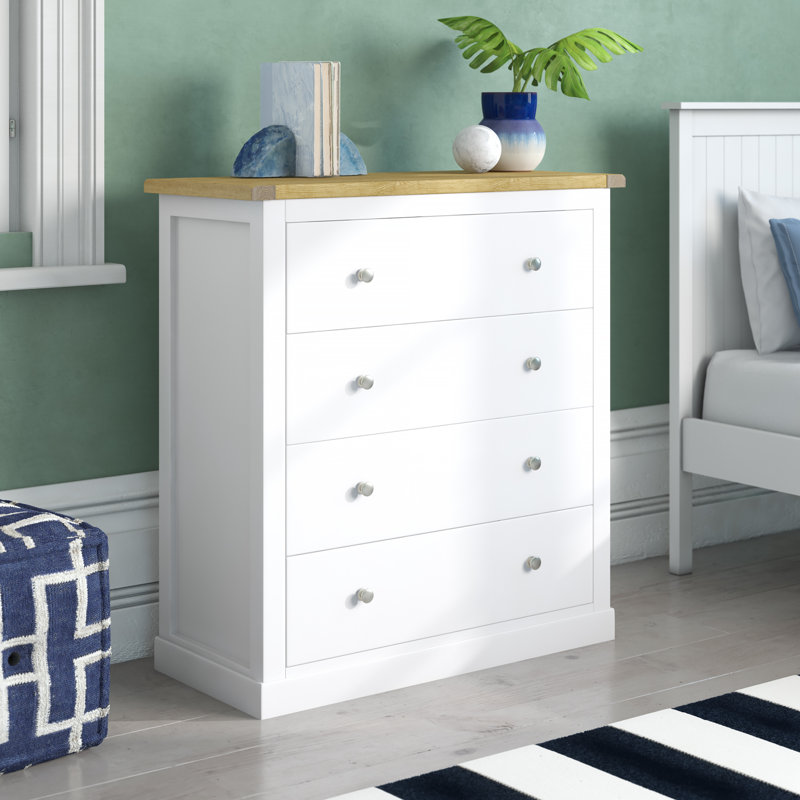 Nova 90cm W 4 - Drawer Chest of Drawers