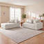 Faux Leather L-Shaped Sectional Left Hand Facing