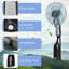 Misting Amesha 120Cm Oscillating Standing Fan