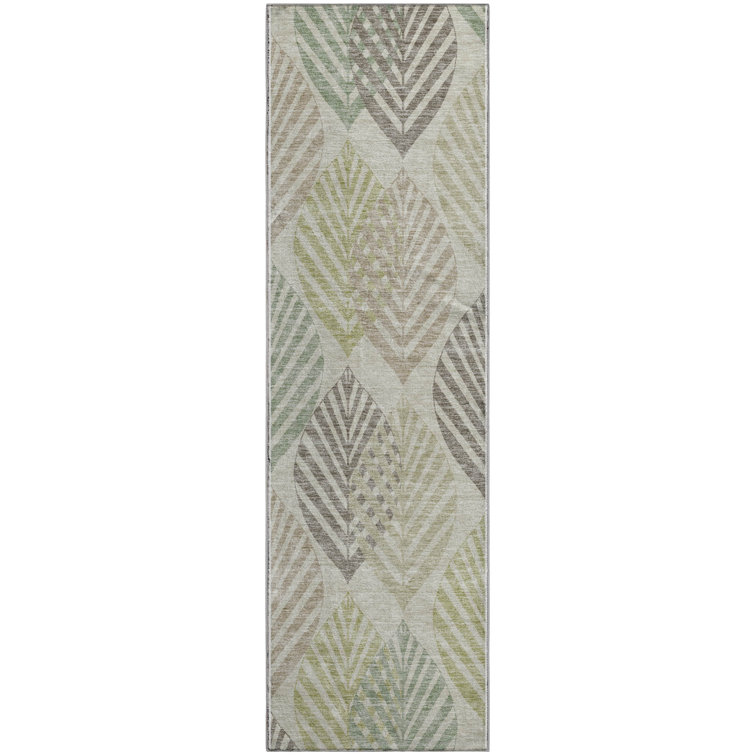 Premium Machine Washable Prisco Taupe Rug