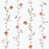 Coral/Taupe/White
