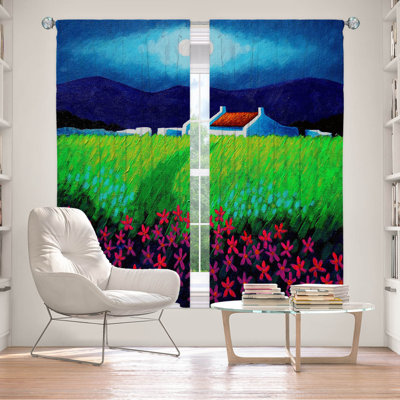 Delaughter Room Darkening Curtain Pair