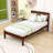 Twin Platform Bed with Headboard