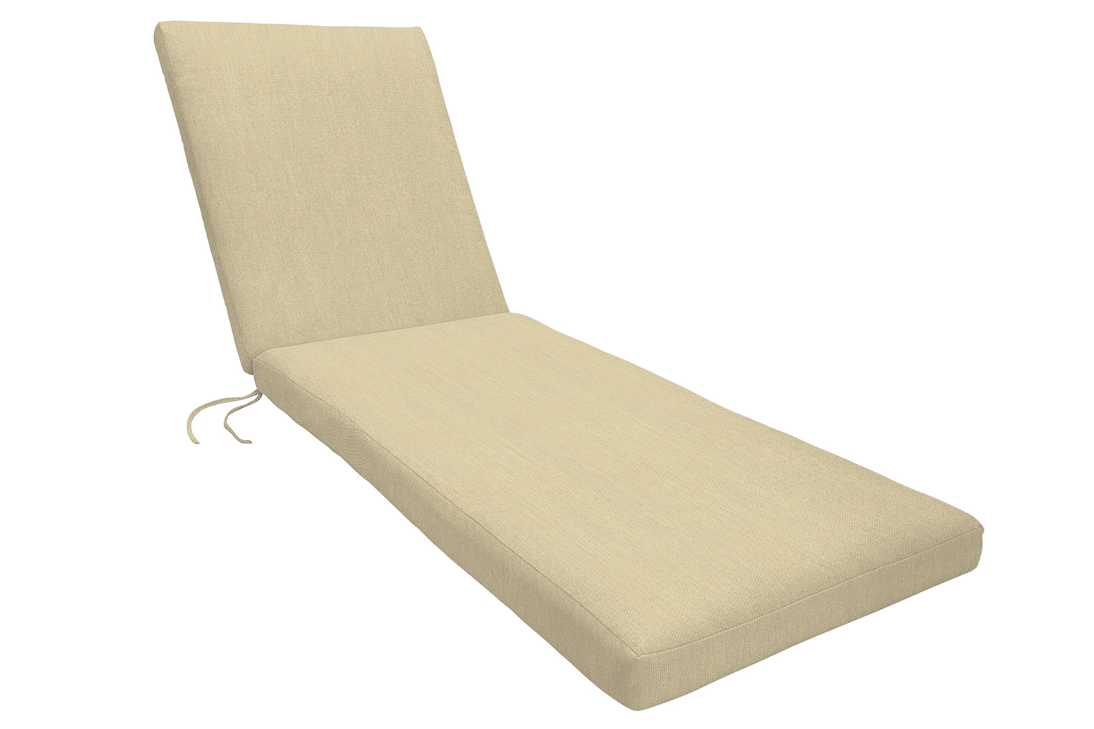 Eddie Bauer Sunbrella Chaise Lounge Cushion Knife Edge Spectrum Sand 11568U F48019