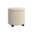 Mayen 19" Wide Round Storage Ottoman-455068157