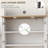 Pantry Cabinet With Adjustable Shelves, Doors