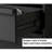 Black Elegant And Simple Accent Cabinet