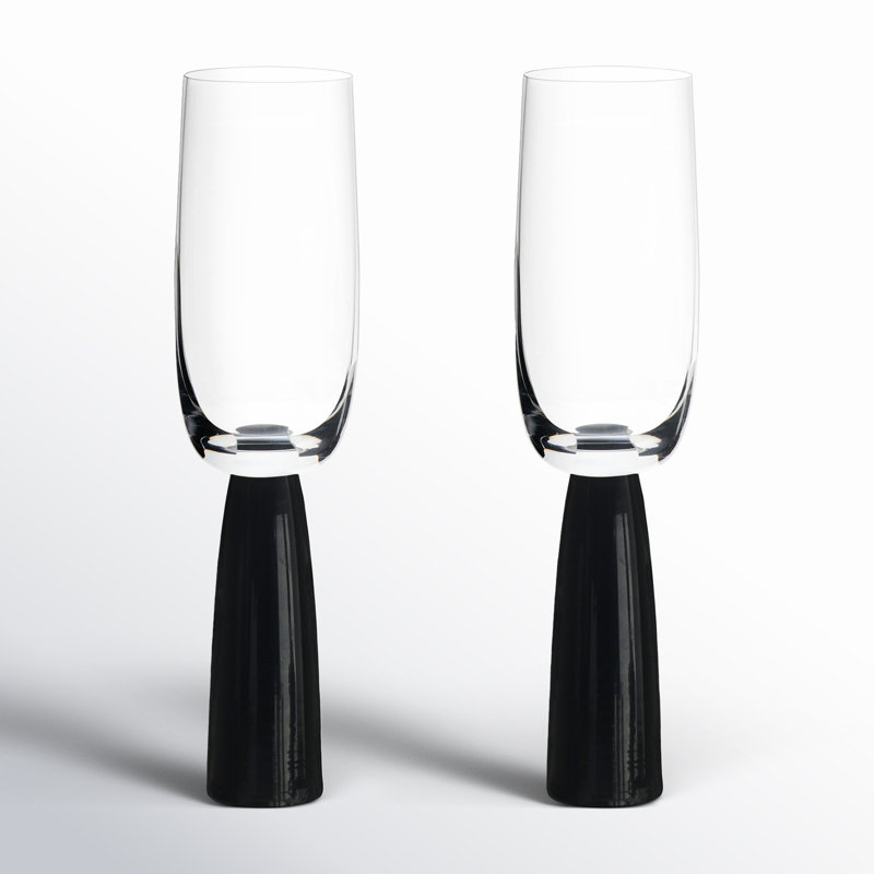 Peri 6.75oz. Champagne Glass Stemware Set