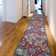 Non-Slip Medallion Area Rug For Living Room, Hallway Runner, Entryway Rug