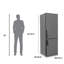 Conserv 12cf No Frost Bottom Freezer Refrigerator Wine Rack Garage Ready E-star-102141065