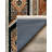 Manas Collection Digital Print Cotton-Polyester Colorful Moroccan Rug-718607813