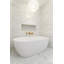Penny Round Mosaic 1" x 1" Porcelain Penny Round Mosaic Wall & Floor Tile-70866282