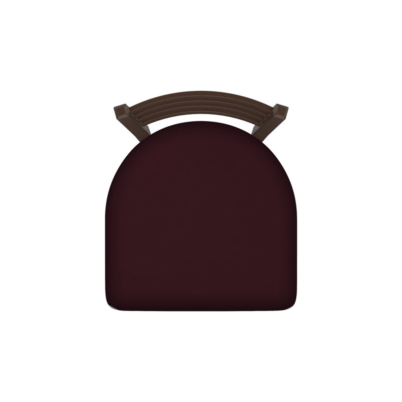 400 Jackie Chair, Bronze, Vinyl-Canter Bordeaux