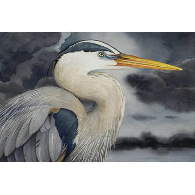 «Aaidyn Stormy Blue I» sur toile par Grace Popp