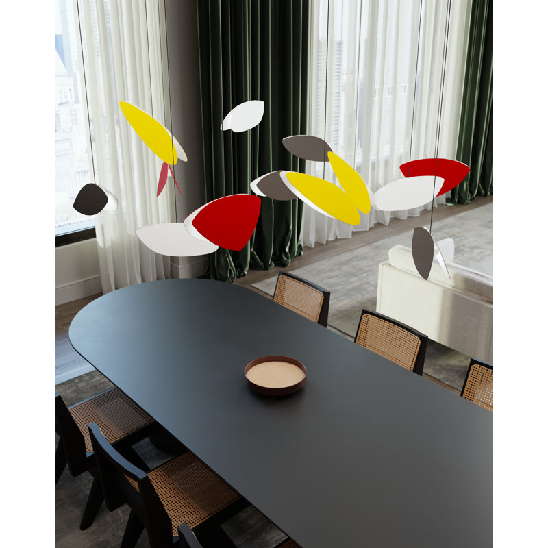 Papillons™ 13 - Light LED Pendant, Satin Black