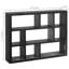 9 Piece Pine Solid Wood Floating Shelf-677441504