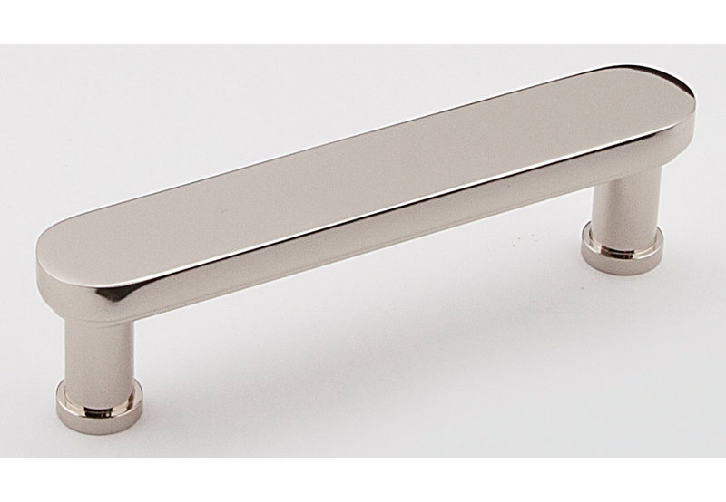 Poignée barre 3 po Moderne, Nickel poli, 3"